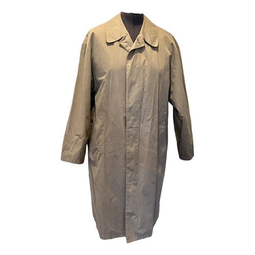 Pre-owned Brooks Brothers Coat In Khaki