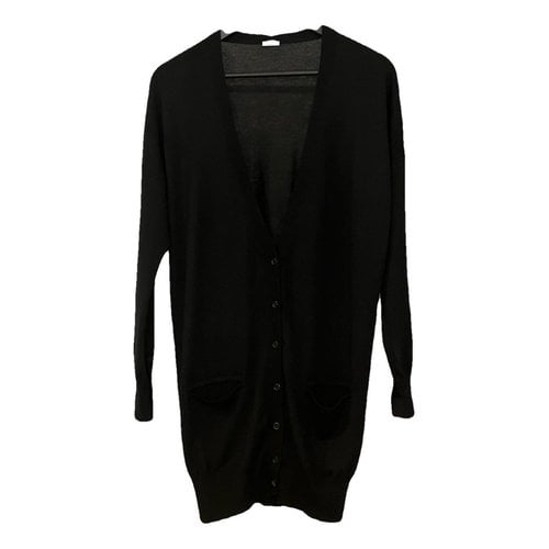 Pre-owned Malo Cashmere Cardigan In Black