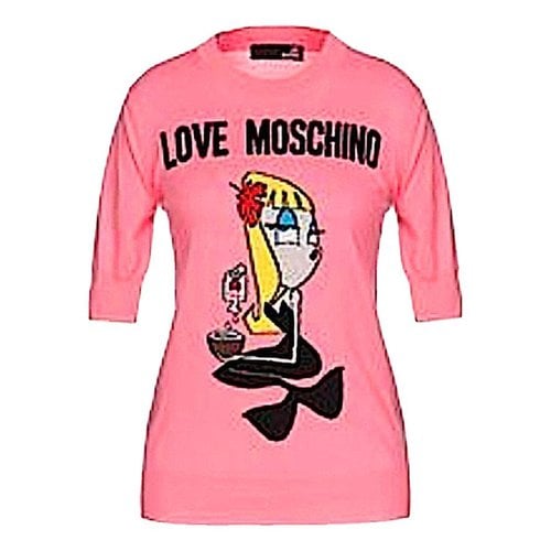 Pre-owned Moschino Love Knitwear In Pink