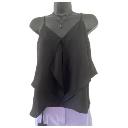 Pre-owned Pinko Camisole In Black