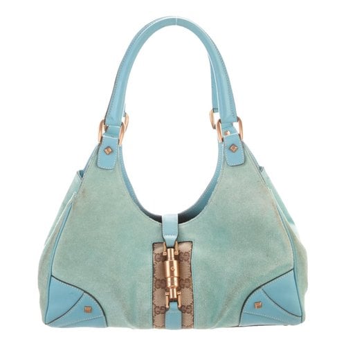 Pre-owned Gucci Handbag In Blue