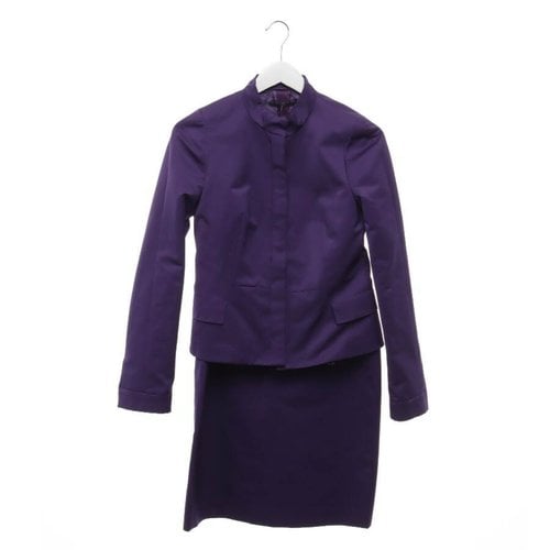 Pre-owned Hugo Boss Dress In Purple