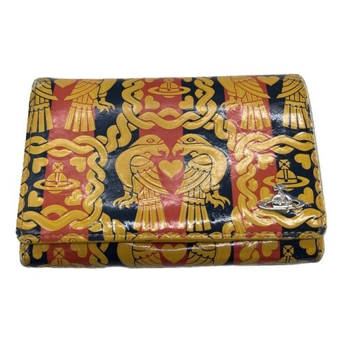 Pre-owned Vivienne Westwood Leather Wallet In Multicolour