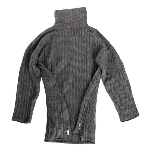 Pre-owned Zadig & Voltaire Cashmere Jumper In Grey