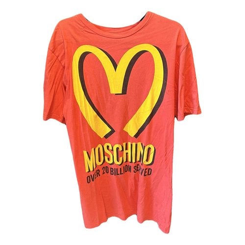 Pre-owned Moschino Top In Red