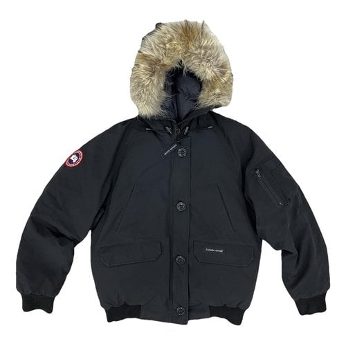 Pre-owned Canada Goose Chilliwack Coat In Black