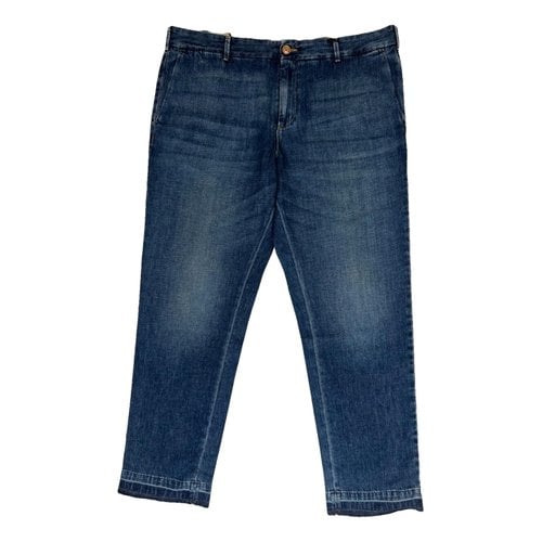 Pre-owned Gucci Jeans In Blue