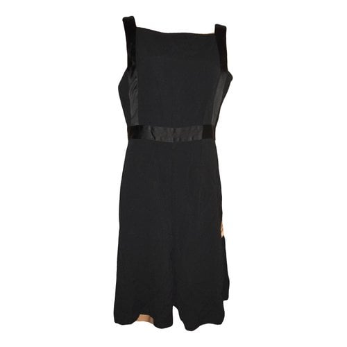 Pre-owned Gerard Darel Mid-length Dress In Black
