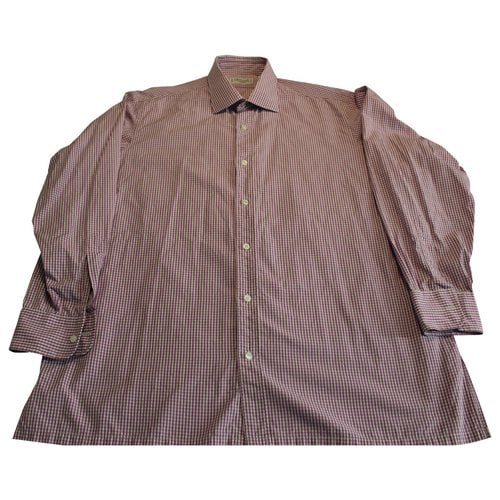 Pre-owned Charvet Shirt In Purple