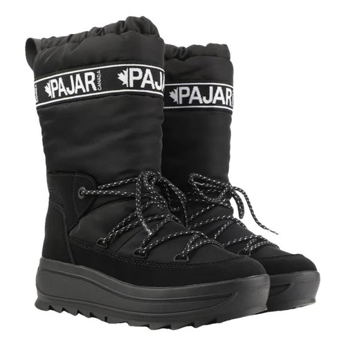 Pre-owned Pajar Boots In Black
