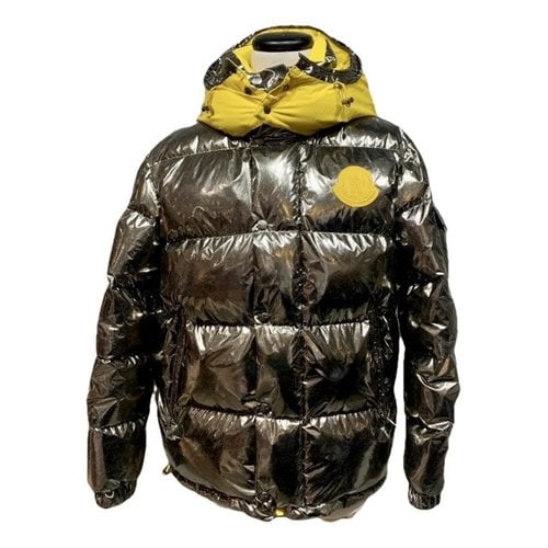 Pre-owned Moncler Jacket In Silver