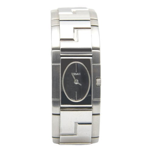 Pre-owned Versace Watch In Metallic