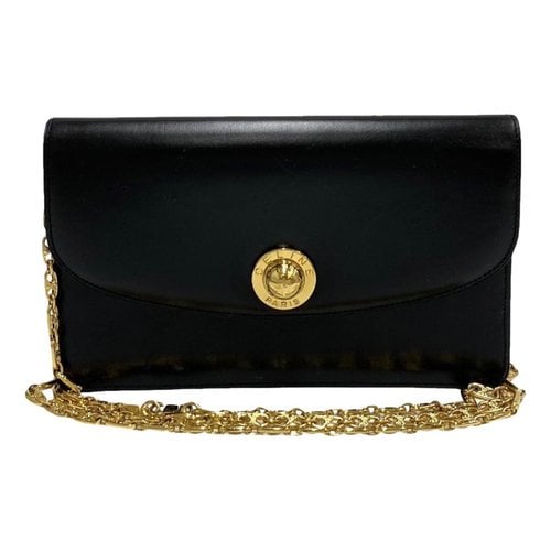 Pre-owned Celine Leather Handbag In Black