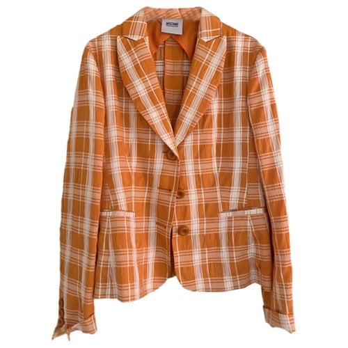 Pre-owned Moschino Cheap And Chic Blazer In Orange