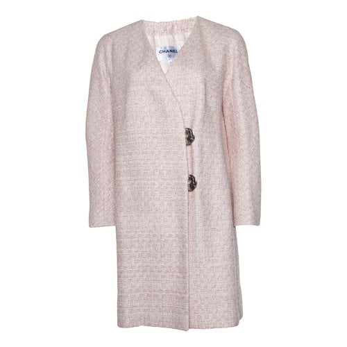 Pre-owned Chanel Coat In Pink