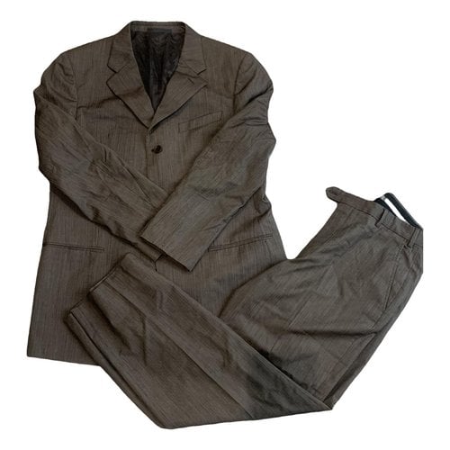 Pre-owned Armani Collezioni Suit In Brown