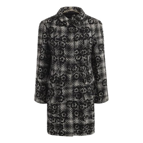 Pre-owned Chanel Wool Coat In Multicolour