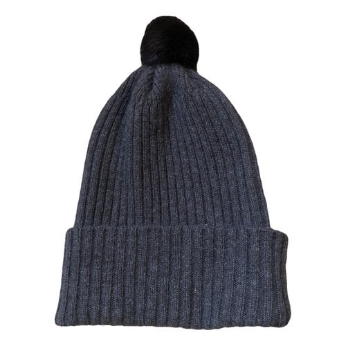 Pre-owned Hobbs Cashmere Beanie In Brown