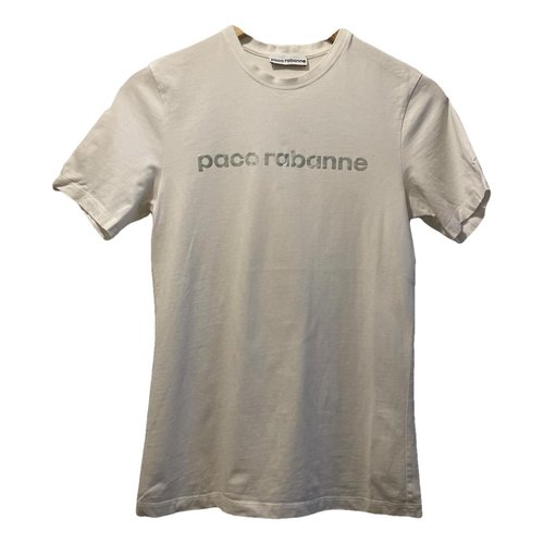 Pre-owned Paco Rabanne T-shirt In White