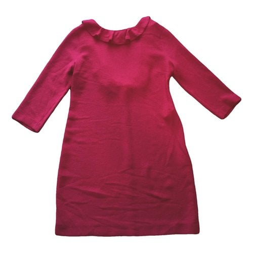 Pre-owned Sandro Mini Dress In Pink