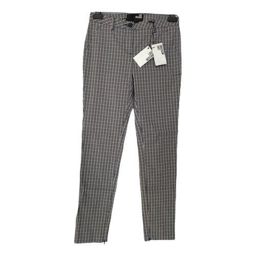 Pre-owned Moschino Love Trousers In Other