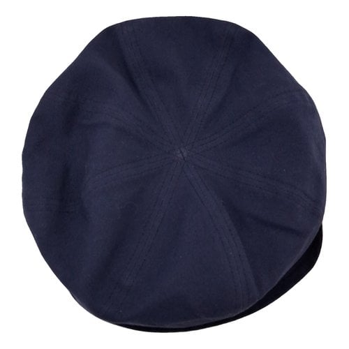Pre-owned Borsalino Beret In Blue