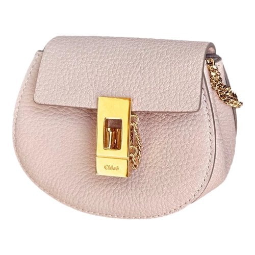 Pre-owned Chloé Leather Crossbody Bag In Pink