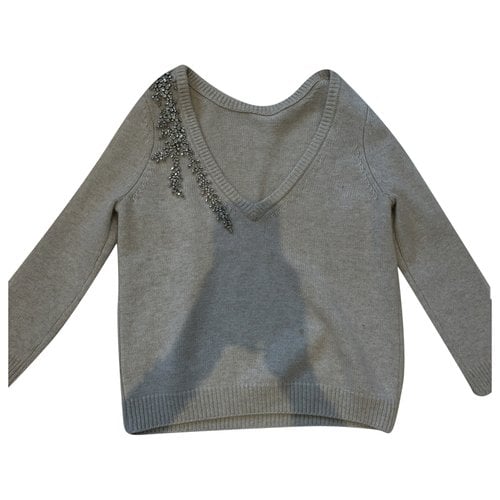 Pre-owned Ba&sh Wool Sweatshirt In Grey