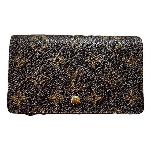 Pre-owned Louis Vuitton Zippy Wallet In Brown