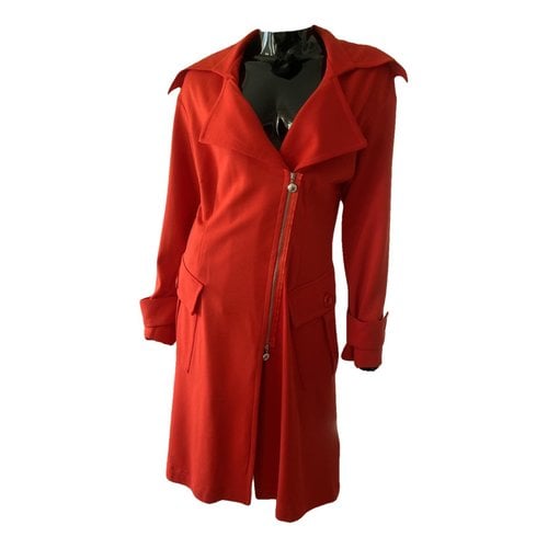 Pre-owned Marimekko Coat In Red