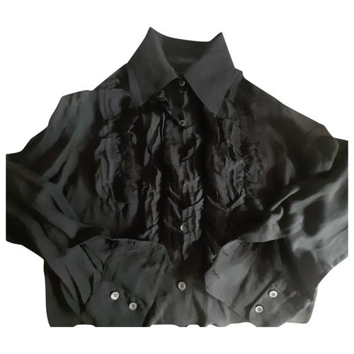 Pre-owned Ermanno Scervino Shirt In Black