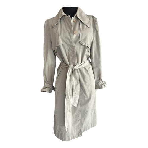Pre-owned Dolce & Gabbana Trench Coat In Beige
