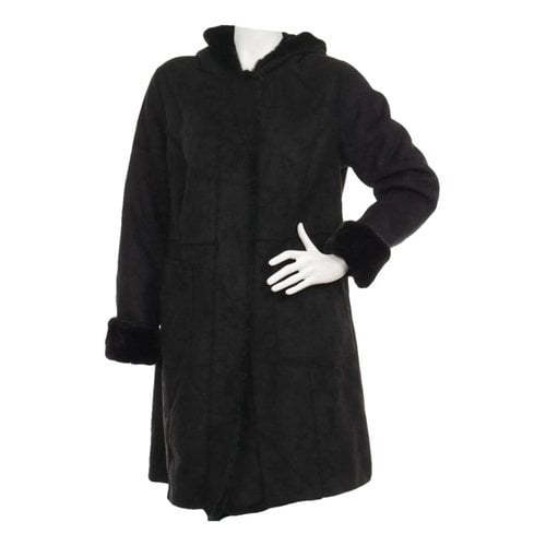 Pre-owned Thomas Rath Coat In Black