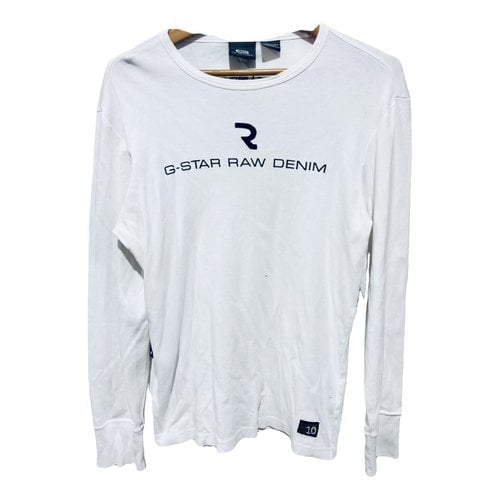 Pre-owned G-star Raw T-shirt In White