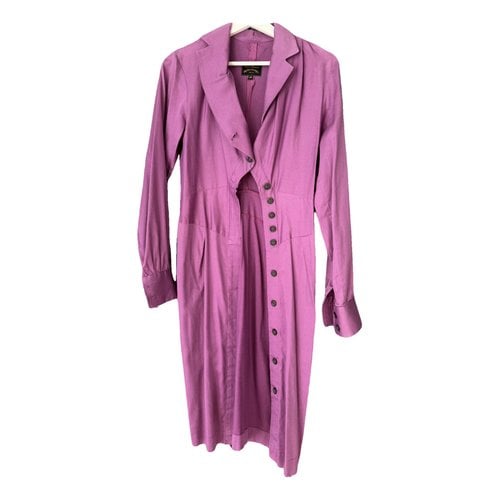 Pre-owned Vivienne Westwood Anglomania Mid-length Dress In Purple