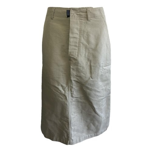 Pre-owned Aspesi Mid-length Skirt In Green