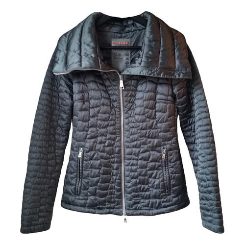 Pre-owned Prada Jacket In Anthracite