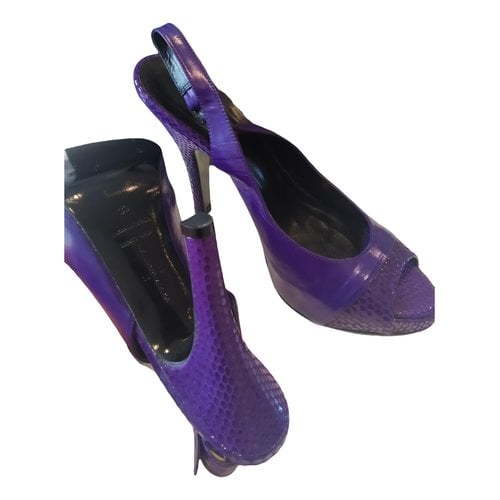 Pre-owned Roberto Verino Leather Heels In Other