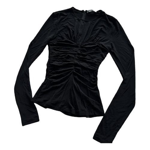 Pre-owned Isabel Marant Jersey Top In Black