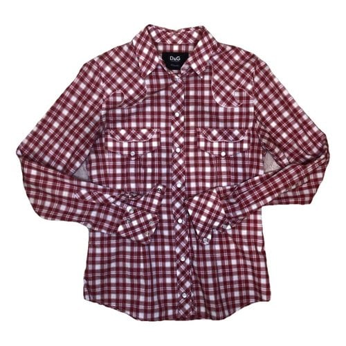 Pre-owned D&g Shirt In Red