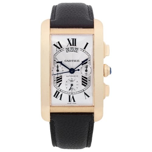 Pre-owned Cartier Yellow Gold Watch