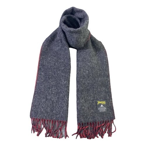 Pre-owned Johnstons Of Elgin Wool Scarf In Other