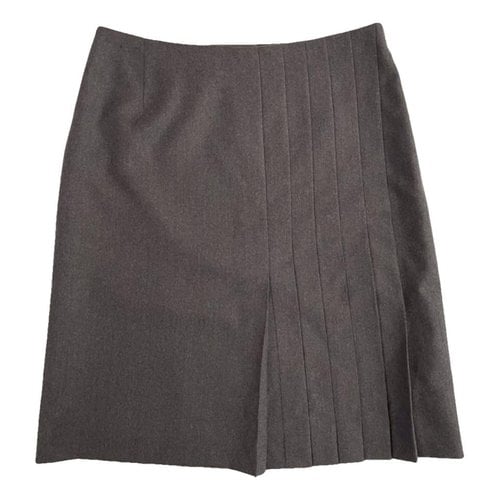Pre-owned Akris Punto Wool Mini Skirt In Other