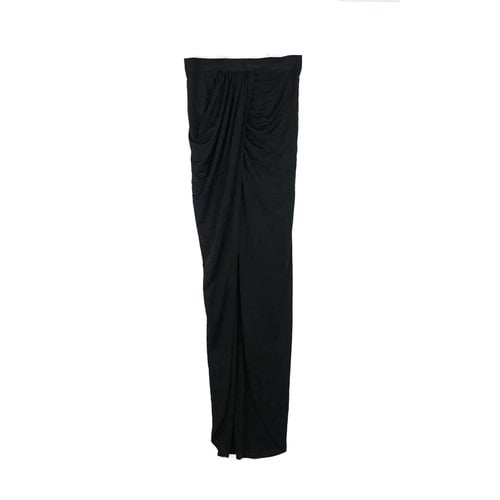 Pre-owned Balmain Skirt In Black