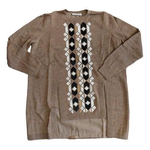 Pre-owned Givenchy Wool Jumper In Brown