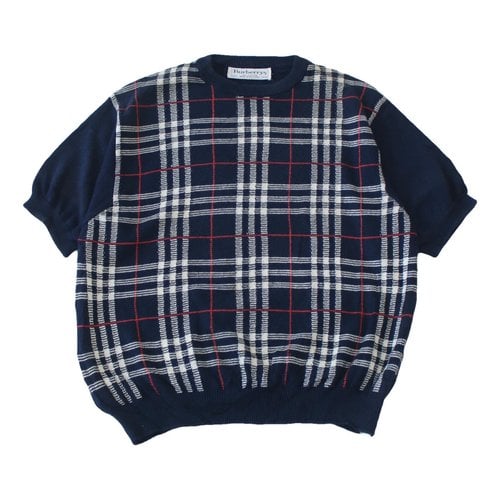 Pre-owned Burberry Jumper In Blue