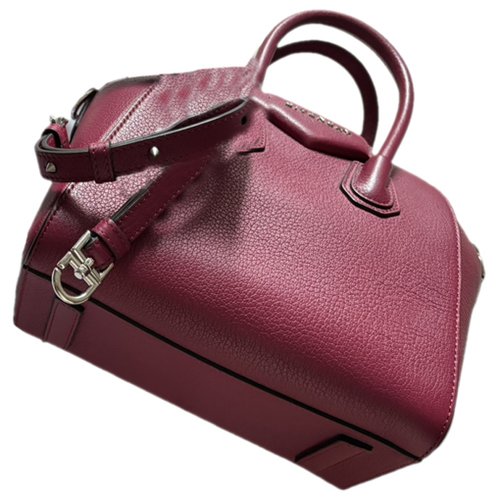Pre-owned Givenchy Antigona Leather Handbag In Pink