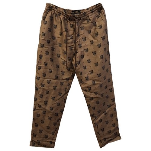 Pre-owned Scotch & Soda Carot Pants In Gold