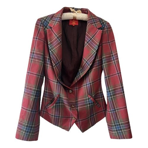 Pre-owned Vivienne Westwood Red Label Wool Suit Jacket In Multicolour