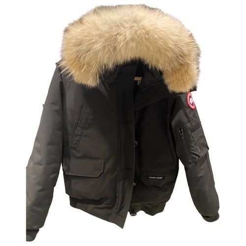 Pre-owned Canada Goose Chilliwack Coat In Black